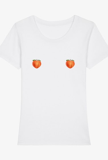 Wholesaler Kapsul - T-shirt  adulte Femme  - emojipeach