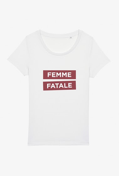 Grossiste Kapsul - T-shirt adulte - Femme fatale.