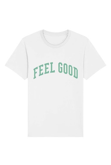 Großhändler Kapsul - T-shirt adulte Femme -  Feel Good
