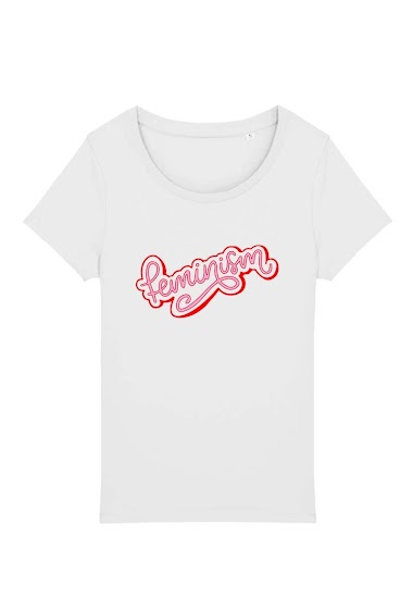 Grossiste Kapsul - T-shirt adulte Femme - Feminism