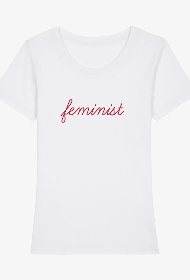 Grossiste Kapsul - T-shirt  adulte Femme - Feminist