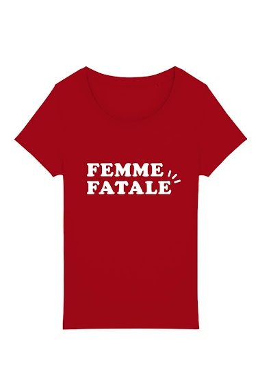 Grossiste Kapsul - T-shirt adulte Femme - Femme Fatale