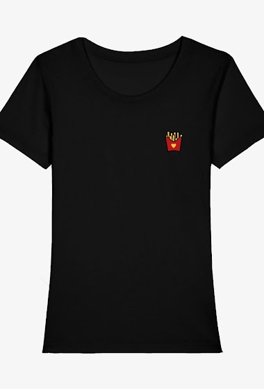 Grossiste Kapsul - T-shirt  adulte Femme  - French fries