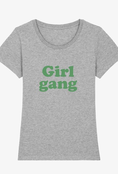 Wholesaler Kapsul - T-shirt  adulte Femme - Girl gang
