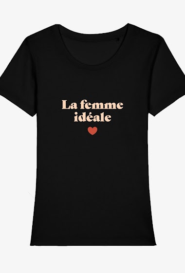 Grossiste Kapsul - T-shirt adulte Femme - La femme idéale