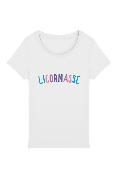 Mayorista Kapsul - T-shirt adulte Femme - Licornasse