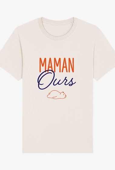 Wholesaler Kapsul - T-shirt  adulte Femme - Maman Ours