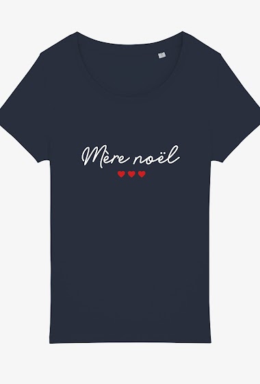 Wholesaler Kapsul - T-shirt adulte Femme - Mere Noel