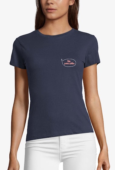 Wholesaler Kapsul - T-shirt  adulte Femme - Née pour râler