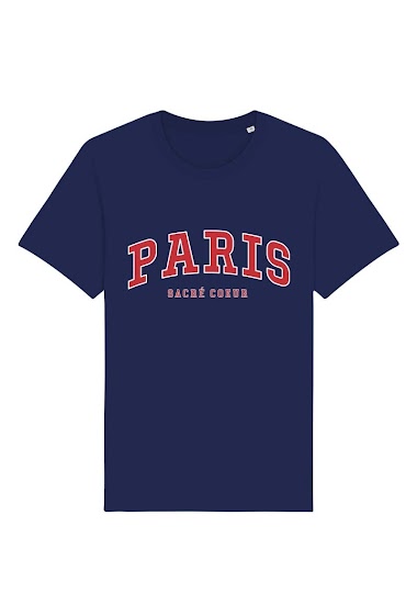Wholesaler Kapsul - T-shirt adulte Femme - Paris Sacré Coeur
