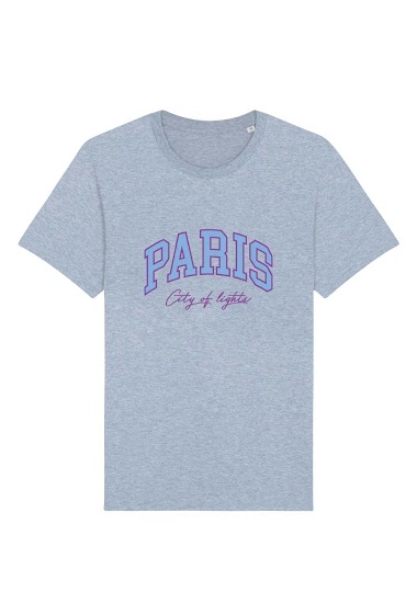 Großhändler Kapsul - T-shirt adulte Femme -  Paris