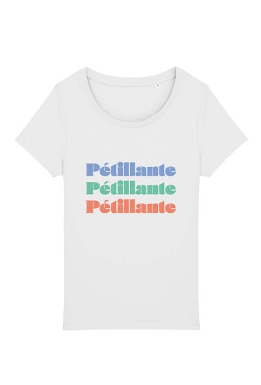 Großhändler Kapsul - T-shirt adulte Femme - Pétillante
