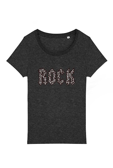 Großhändler Kapsul - T-shirt adulte Femme - Rock