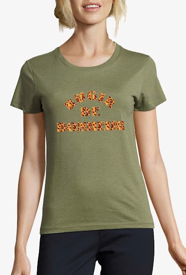 Wholesaler Kapsul - T-shirt  adulte Femme - Rugir de bonheur