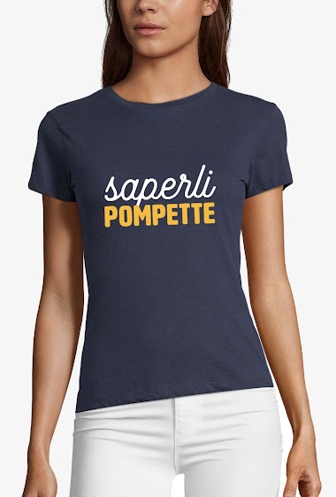 Großhändler Kapsul - T-shirt  adulte Femme - Saperlipompette