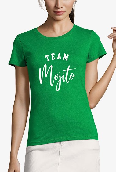 Grossiste Kapsul - T-shirt  adulte Femme - Team Mojito