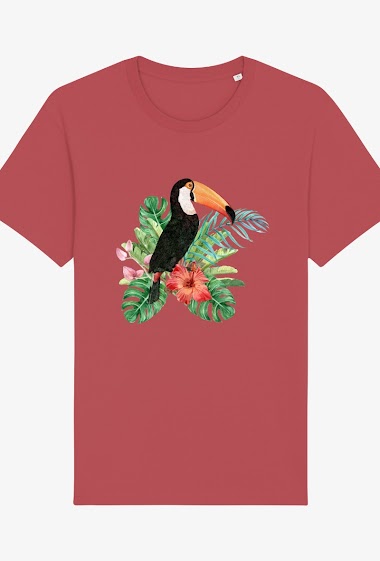 Großhändler Kapsul - T-shirt  adulte Femme  -Toucan