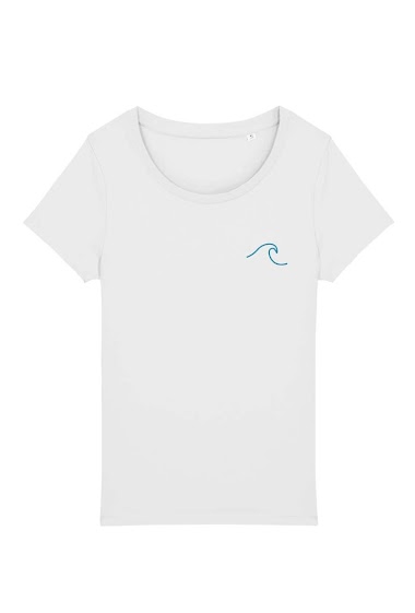 Grossiste Kapsul - T-shirt adulte Femme - Vague summer