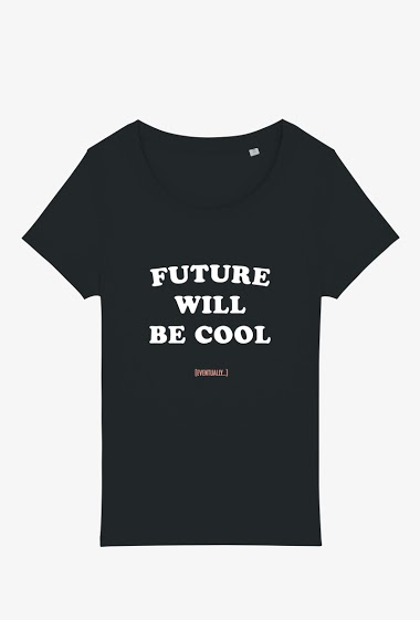 Grossiste Kapsul - T-shirt Adulte - Future will be cool… Eventually