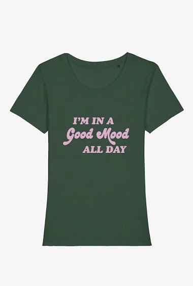 Grossiste Kapsul - T-shirt adulte - Good mood today
