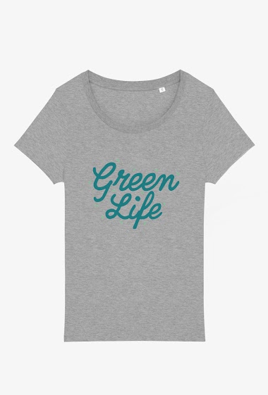 Grossiste Kapsul - T-shirt Adulte - Green life