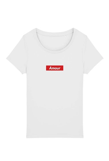 Großhändler Kapsul - T-shirt adulte Homme - Amour