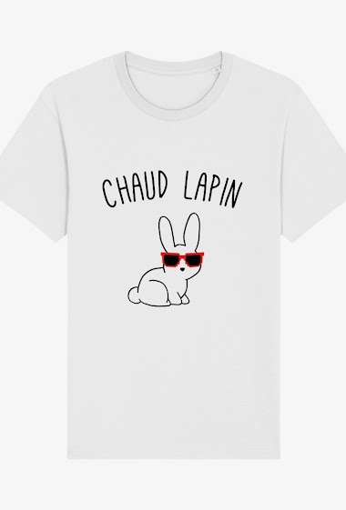 Mayorista Kapsul - T-shirt adulte Homme - Chaud lapin