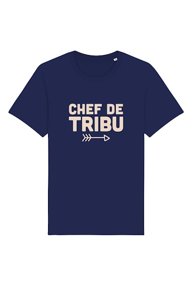 Grossiste Kapsul - T-shirt adulte Homme -  Chef de tribu