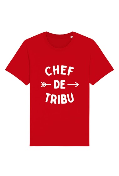 Grossiste Kapsul - T-shirt adulte Homme - Chef de Tribu