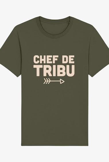 Großhändler Kapsul - T-shirt adulte Homme - Chef de tribu
