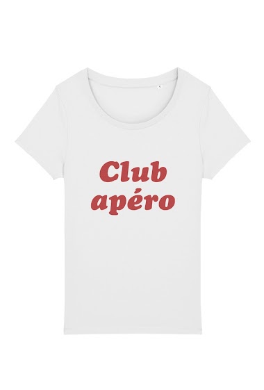 Großhändler Kapsul - T-shirt adulte Homme - Club Apéro
