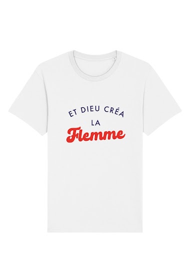 Grossiste Kapsul - T-shirt adulte Homme - ETDIEUCREALAFLEMME