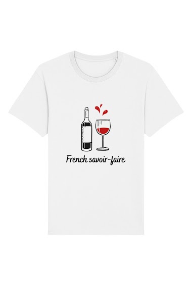 Wholesaler Kapsul - T-shirt adulte Homme - French savoir-faire