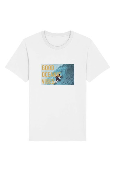 Wholesaler Kapsul - T-shirt adulte Homme - Good ocean vibes