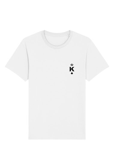 Großhändler Kapsul - T-shirt adulte Homme  - King
