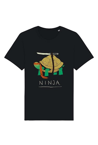 Großhändler Kapsul - T-shirt adulte Homme - Ninja