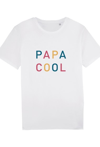 Großhändler Kapsul - T-shirt adulte Homme - Papa cool