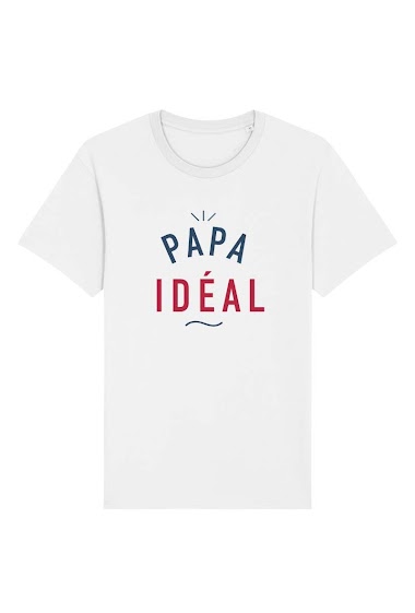 Grossiste Kapsul - T-shirt adulte Homme - papa idéal