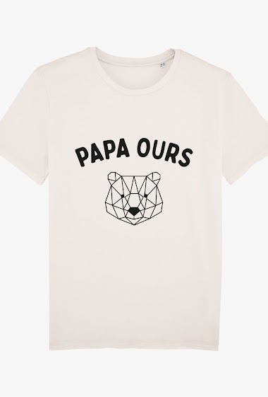 Großhändler Kapsul - T-shirt adulte Homme - Papa ours