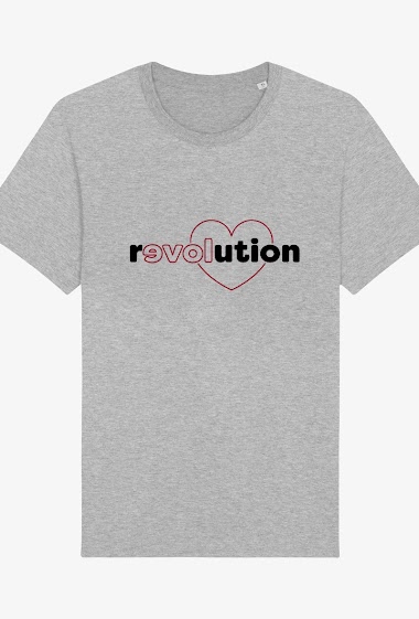 Großhändler Kapsul - T-shirt adulte Homme - revolution