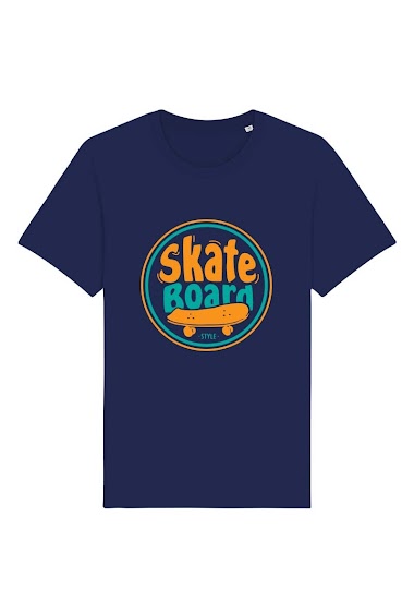 Grossiste Kapsul - T-shirt adulte Homme - Skateboardstyle