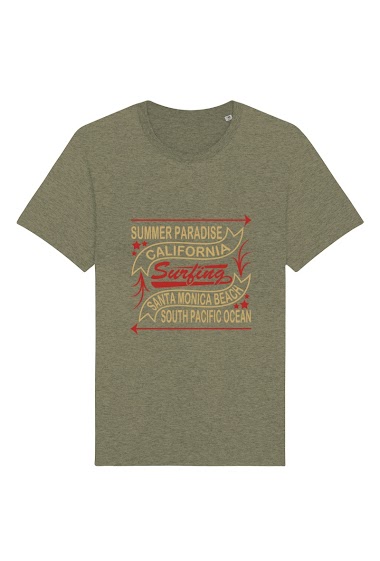 Wholesaler Kapsul - T-shirt adulte Homme - Summer paradise