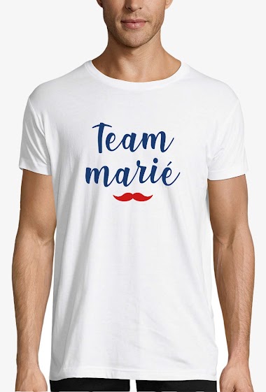 Wholesaler Kapsul - T-shirt  adulte Homme - Team Marié