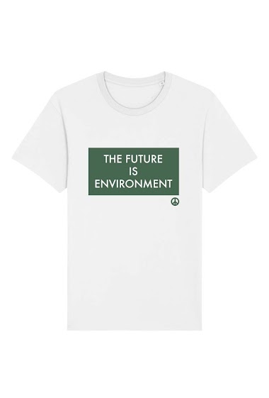 Grossiste Kapsul - T-shirt adulte Homme - The future is environment