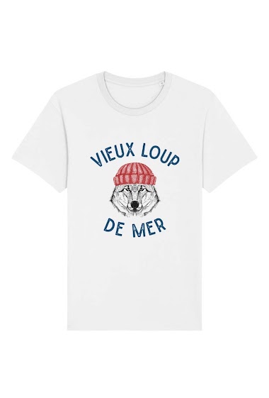Großhändler Kapsul - T-shirt adulte Homme - Vieux loup de mer