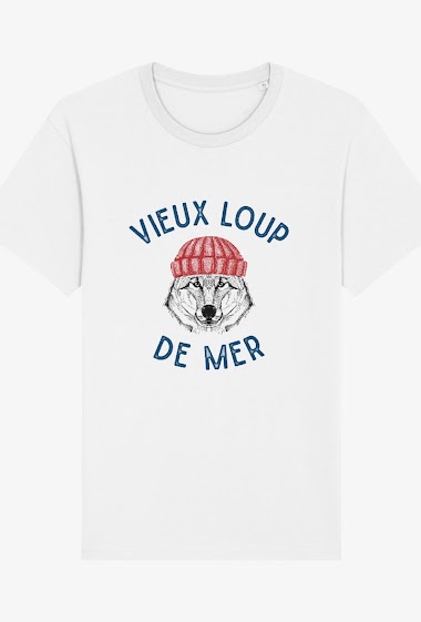 Wholesaler Kapsul - T-shirt  adulte Homme - Vieux Loup de mer