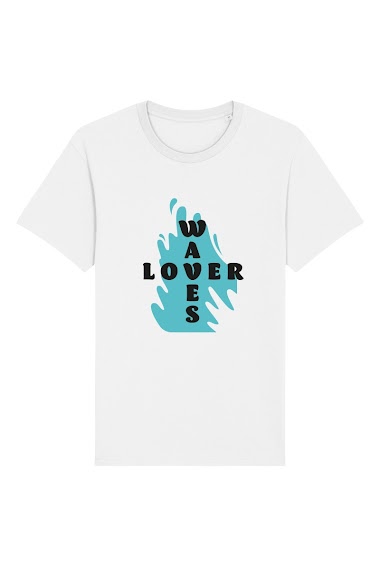 Grossiste Kapsul - T-shirt adulte Homme - Waves Lover