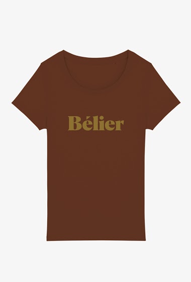 Wholesaler Kapsul - T-shirt Adulte I - Bélier