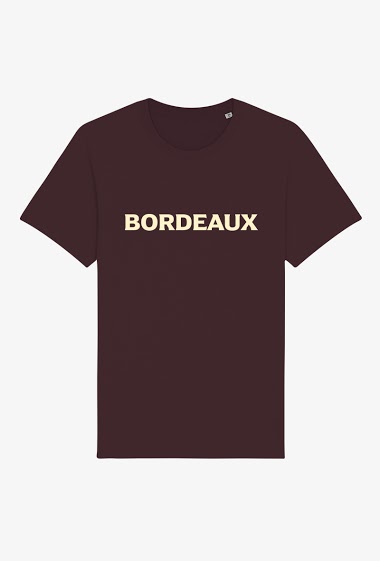 Wholesaler Kapsul - T-shirt Adulte I - Bordeaux