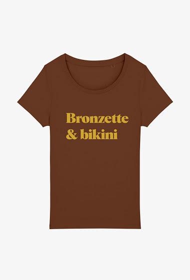 Großhändler Kapsul - T-shirt Adulte I - Bronzette et bikini.